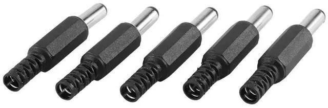 Alt view image 3 of 7 - 5PCS 5.5mm X 2.5mm Male Jack DC Power Plug Socket Jack Adapter Adaptor Connector