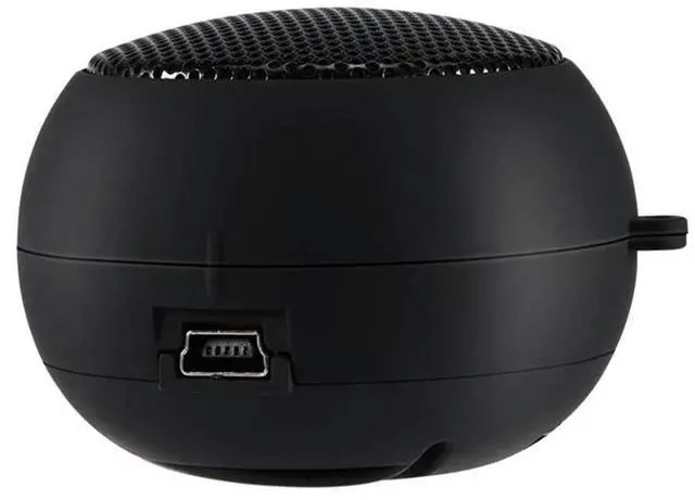 Alt view image 4 of 7 - Mini Portable Travel Loud Speaker with 3.5mm Audio Cable Low Voltage Built-in Retractable Speaker for IPod