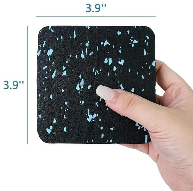 Alt view image 3 of 7 - Treadmill Mat Pads Exercise Equipment ,Sound Insulation Shock Absorbing Mat, Floor Protection for Treadmill Washer