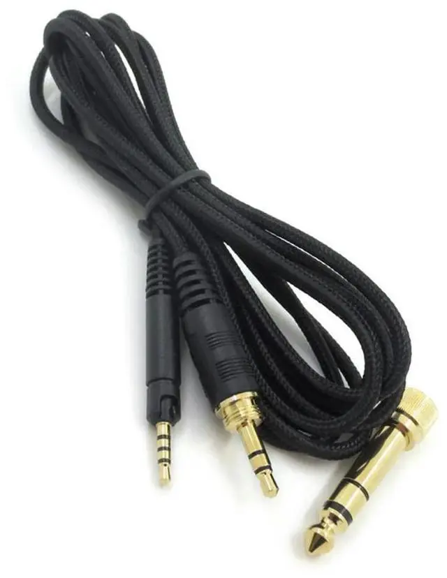Alt view image 4 of 7 - Replacement 3.5mm to 2.5mm Earphone Cable for Sennheiser- HD598 HD599 HD569 HD579 HD518 Headset Audios Cord