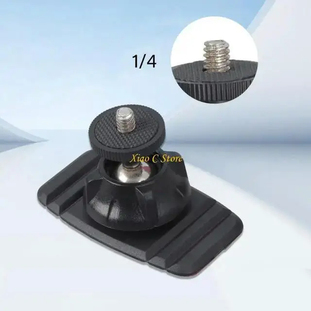 Alt view image 2 of 4 - Vibration Proof Camera Mounting Sticker 1/4inch Threaded Plate For Phone Holder No Installation Tools
