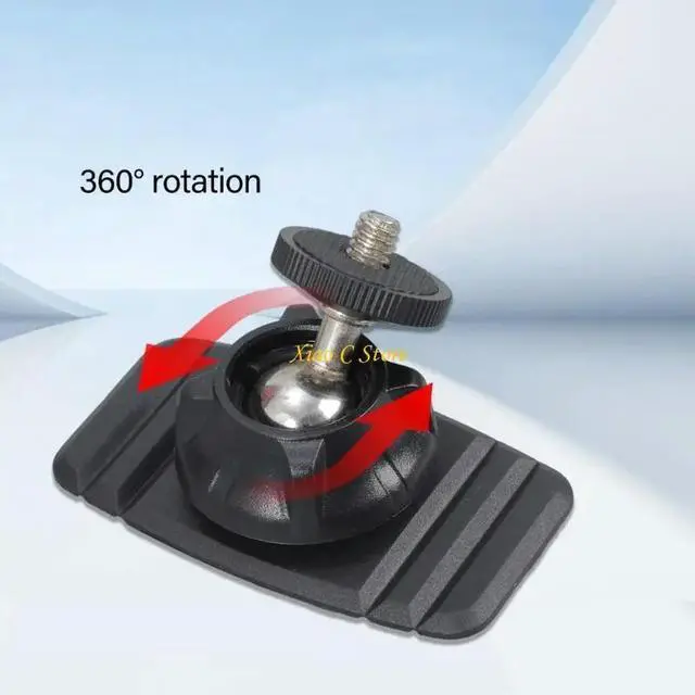 Alt view image 3 of 4 - Vibration Proof Camera Mounting Sticker 1/4inch Threaded Plate For Phone Holder No Installation Tools