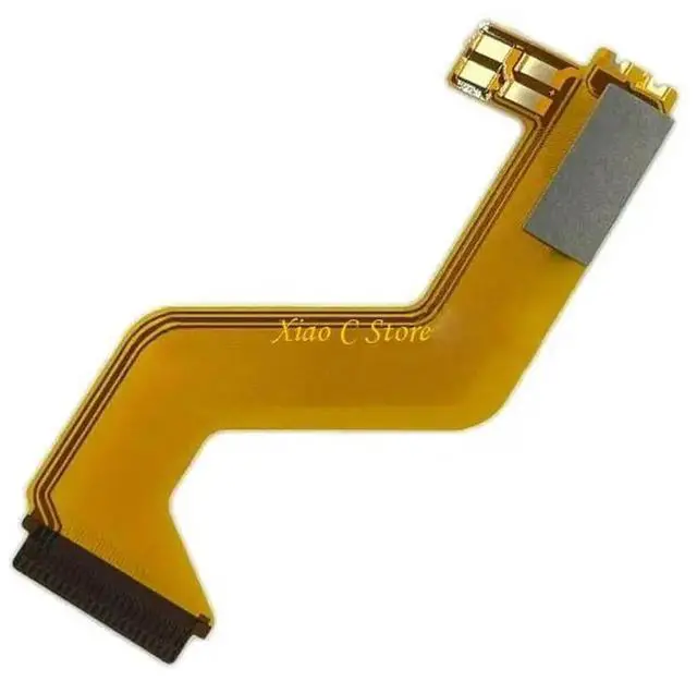 Alt view image 4 of 4 - LCD Screen Cable 50mm 1.97inch Metal Soft for Game Console Bottom to Top Screen Conversion Modification Repair