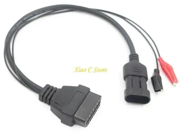 Alt view image 2 of 7 - Car Diagnostic Cable For Car 3 Pin to 16Pin OBDII OBD2 Connector