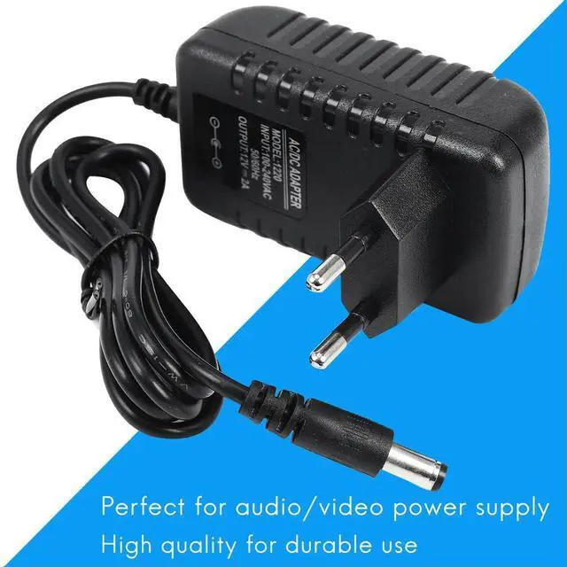 Alt view image 4 of 4 - Ac/Dc 12V 2A 24W Power Supply Adapter Transformer For 5050 3528 Led Strip Light Eu Plug