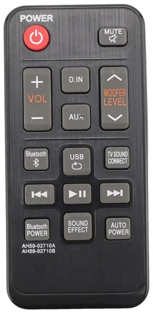 Alt view image 2 of 7 - Sound Bar Replacement Remote Control for Soundbar HW-JM25 HW-J250 HW-JM25/ZA HW-J250/ZA HWJM25 HWJ250