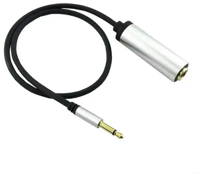 Alt view image 3 of 7 - 3.5mm 1/8inch Mono Male to 6.35mm 1/4inch Mono Female Adapter Sound Cable