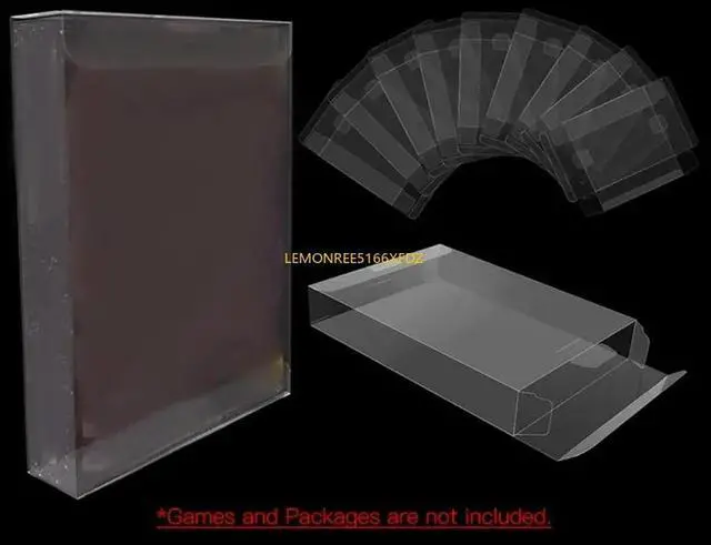 Alt view image 4 of 4 - High Transparency Game Card Cartridge Organizers Case Storage Solution Set Of 5