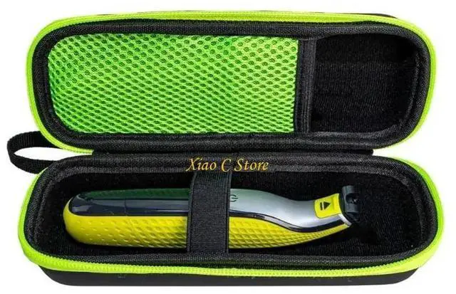 Alt view image 2 of 7 - Trimmers Organizers Pouch Small Carrying Solution Soft Velvet Lining Impact Resistant EVA Layer Suitable for Shavers