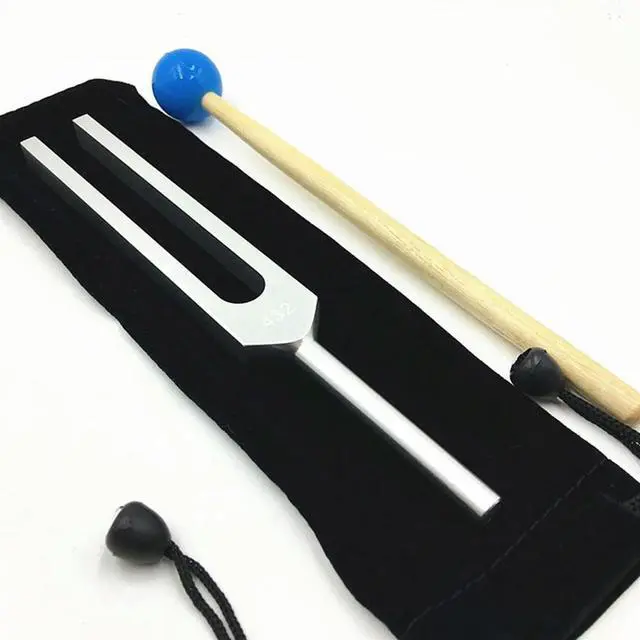 Alt view image 4 of 4 - 432 Hz Tuning Fork Sound Healing Instruments Clinical Grade Nerve/Sensory for Healing Musical Instrument Stress