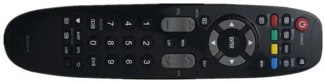 Alt view image 3 of 4 - RL67H-8 TV Remote Control for Changhong TV TV20A-C35 SABA LC32HA3 LED50C2000H LED50C2000IS LED29B1000S