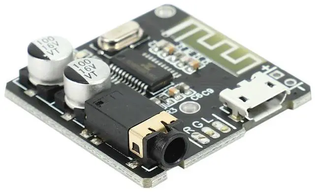 Alt view image 4 of 4 - 6Pcs VHM-314 V.20 Bluetooth Audio Receiver Board Bluetooth 5.0 Mp3 Lossless Decoder Board with Lithium Charging