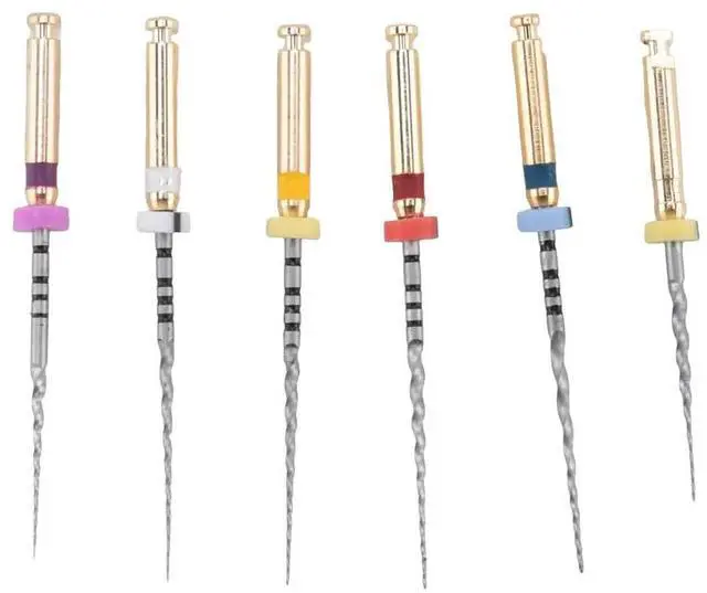 Alt view image 2 of 7 - X-Pro Gold Protaper NITI Rotary Files, 6PCS Endo Controlled Memory Files (Assorted 25MM)