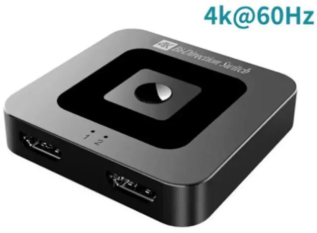 Alt view image 3 of 4 - 2 In 1 Out 4K 60Hz Bi-Directional Splitter Switch 2.1 For TV Monitor Projector Cable Switcher