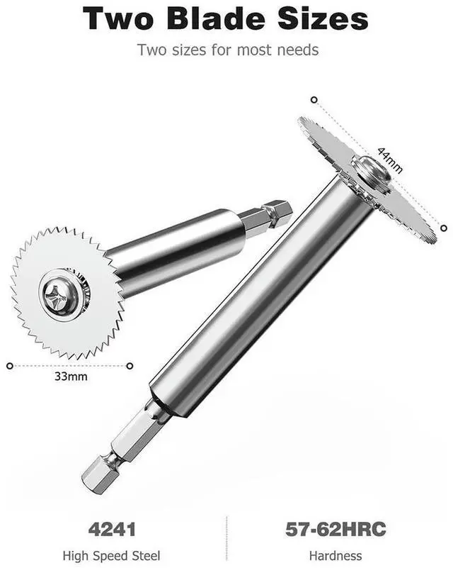 Alt view image 3 of 7 - Inside Pipe Cutter, 1/4 Inch Hex PVC Plumbing Inside Cutter Internal Plastic Pipe Cutter Set (32mm x3, 44mm x1)