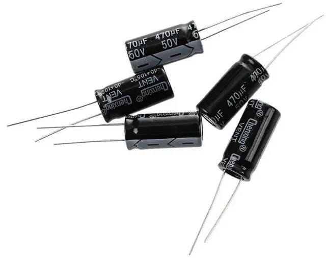 Alt view image 3 of 7 - 20X 470Uf 50V 105 Ceus Radial Electrolytic Capacitor 10X20mm