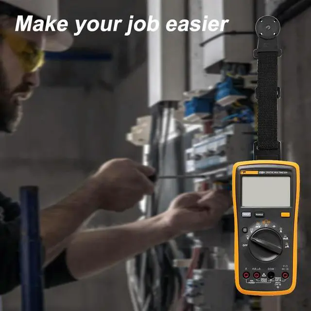 Alt view image 2 of 4 - Magnetic Hanging Strap Kit for Fluke Digital Multimeter, Hanging Kit Parts for Fluke 50 II, 70 III, 80 IV, 180 Series