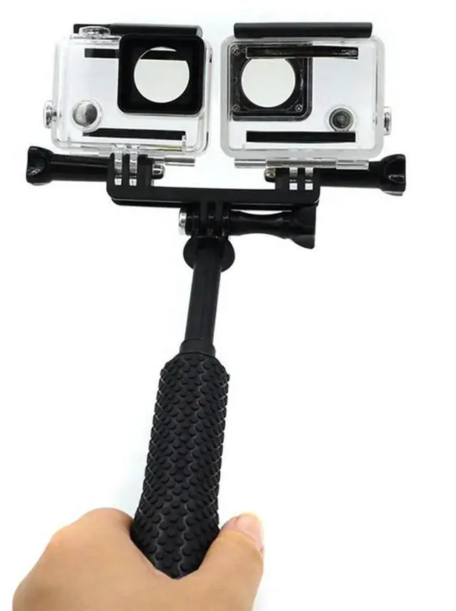 Alt view image 4 of 7 - 3X Double-Link Bracket For GOPRO Action Camera