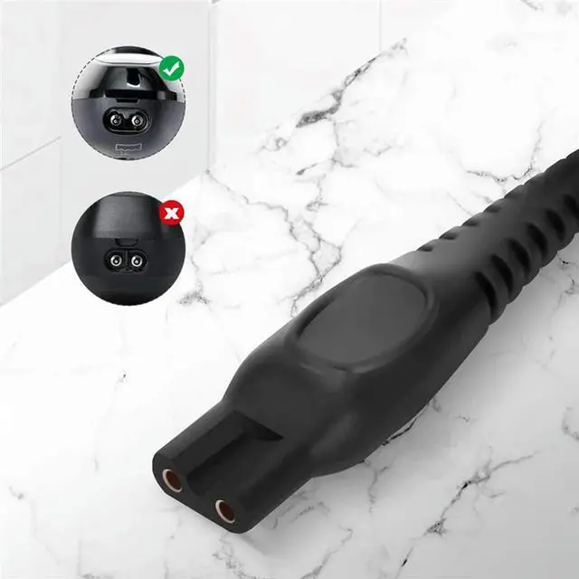 Main image of 2X  For  Shaver,15V USB  Charging Cable Power Cord For  For ONEBLADE QP6520 QP
