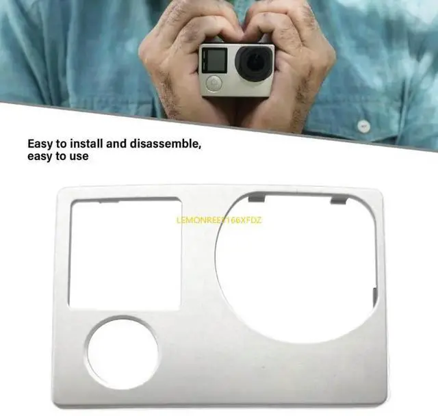 Alt view image 4 of 4 - Front Cover Faceplate Frame Housing for 4 Camera Repair Part