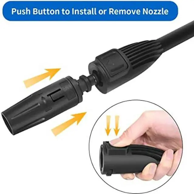 Main image of High Pressure Spray Lance for Karcher K2 K3 K4 K5 K6 K7, Adjustable Spray Nozzle Pressure Washer Accessory