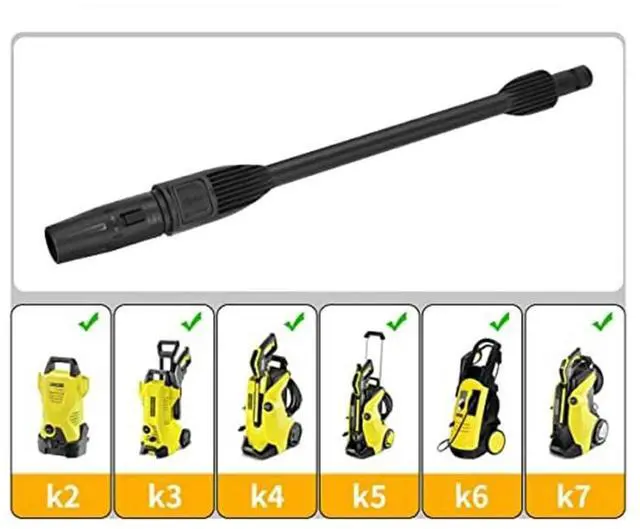 Alt view image 2 of 4 - High Pressure Spray Lance for Karcher K2 K3 K4 K5 K6 K7, Adjustable Spray Nozzle Pressure Washer Accessory