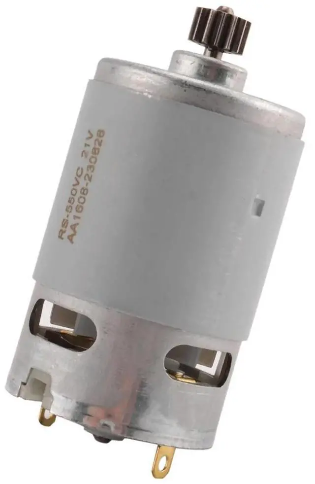 Alt view image 3 of 6 - GRS550VC 14 Teeth DC Motor 21500-29000RPM Lithium Drill Motor DC 21V for Rechargeable Electric Saw Screwdriver