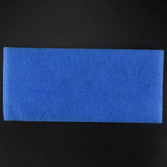 Alt view image 4 of 7 - Airbrush Hobby Airbrush Spray Booth Filter Set, Fiberglass Booth Replace Filter Compatible for , Paasche 4Pcs Blue