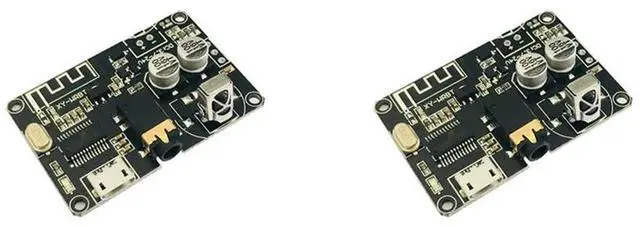 Alt view image 4 of 4 - 2X XY-WRBT BT5.0 Decoding Board Dual-Channel Stereo Audio Module DC3.7-24V Wide Voltage Volume Speaker Amplifier