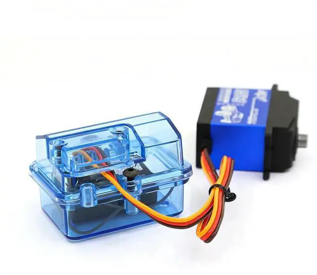 Alt view image 4 of 4 - 3X Blue Plastic Waterproof Receiver Receiving Box For Huanqi 727 / Slash RC Car Upgrade Parts
