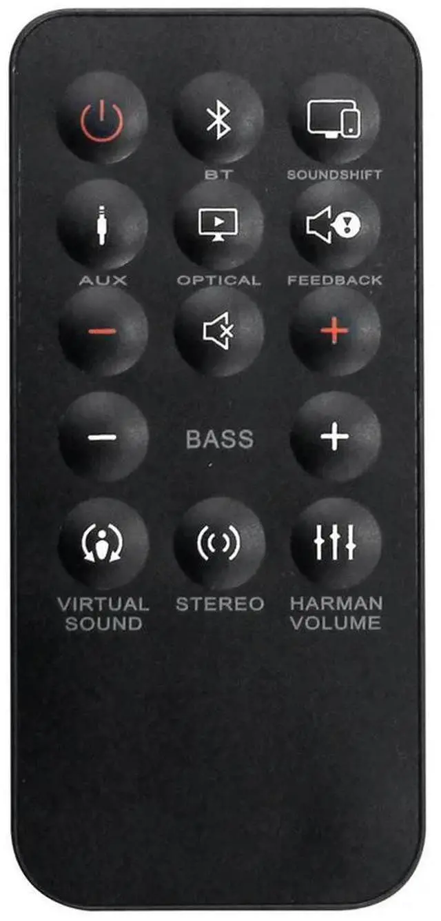 Alt view image 4 of 7 - 2X Replace Remote Control For  Cinema Soundbar SB250 Sound Bar