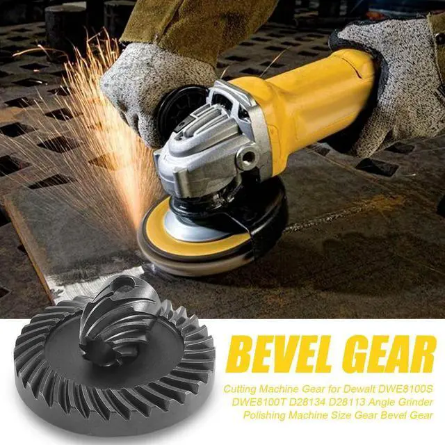 Alt view image 4 of 4 - Cutting Machine Gear for Dewalt DWE8100S DWE8100T D28134 D28113 Angle Grinder Polishing Machine Size Gear Bevel Gear
