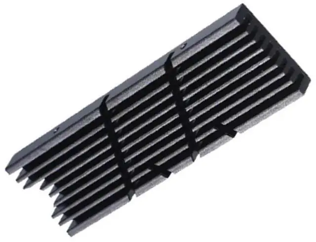 Alt view image 3 of 4 - NVME 2280 M. 2 SSD Thermal Cooling Pad Heat Sink Radiator Aluminum Hard Disk Desktop PC