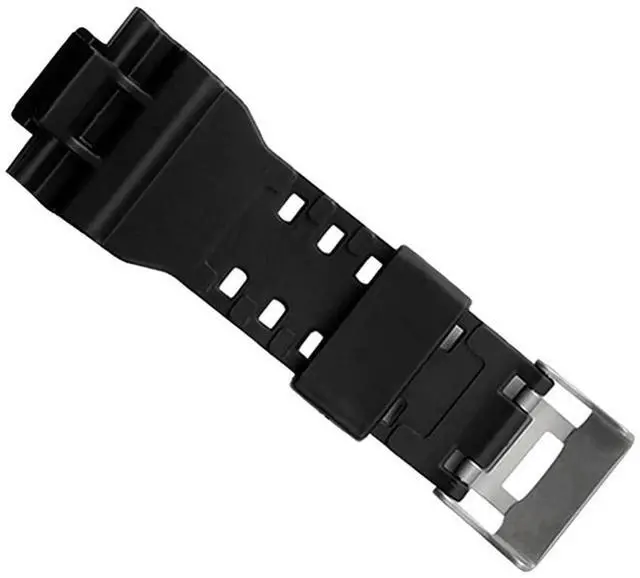 Alt view image 3 of 4 - 3X Natural Resin Replacement Watch Band Strap , For G-Shock GD120/GA-100/GA-110/GA-100C(Black)