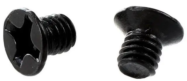 Alt view image 2 of 4 - 500 Pcs M3x4mm Screws Replacement Black For Laptop Hard Drive