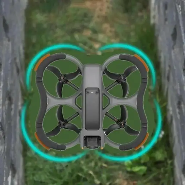 Alt view image 2 of 7 - For AVATA 2 Propellers Wrap Protector Anti-collision Bumper Propeller Protections Guard For AVATA 2 Drones