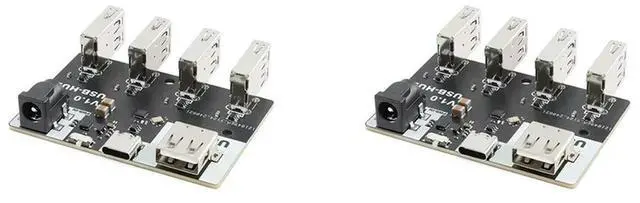 Main image of 2X USB Conector XL-USB USBHUB USB2.0 HUB Hub 4-Port Controller USB 2.0 Expansion Module 40MB/S CH334 Chip