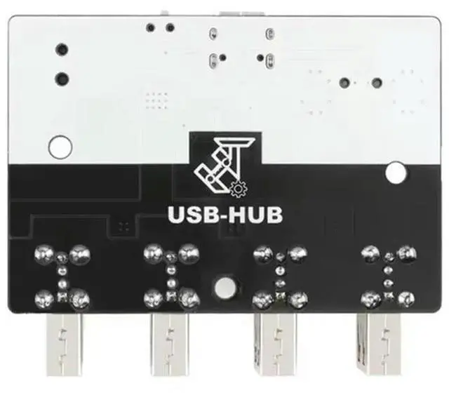 Alt view image 3 of 4 - 2X USB Conector XL-USB USBHUB USB2.0 HUB Hub 4-Port Controller USB 2.0 Expansion Module 40MB/S CH334 Chip