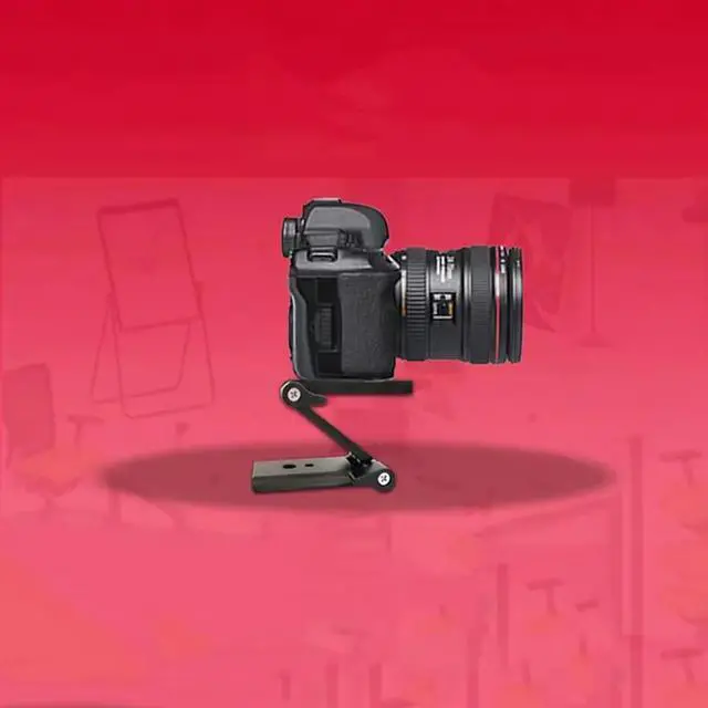 Alt view image 4 of 4 - Z Shape Quick Folding Bracket Mounting Plate For Phone Holder Stand Tilt Mount Tripodbracket Cellphone Acces