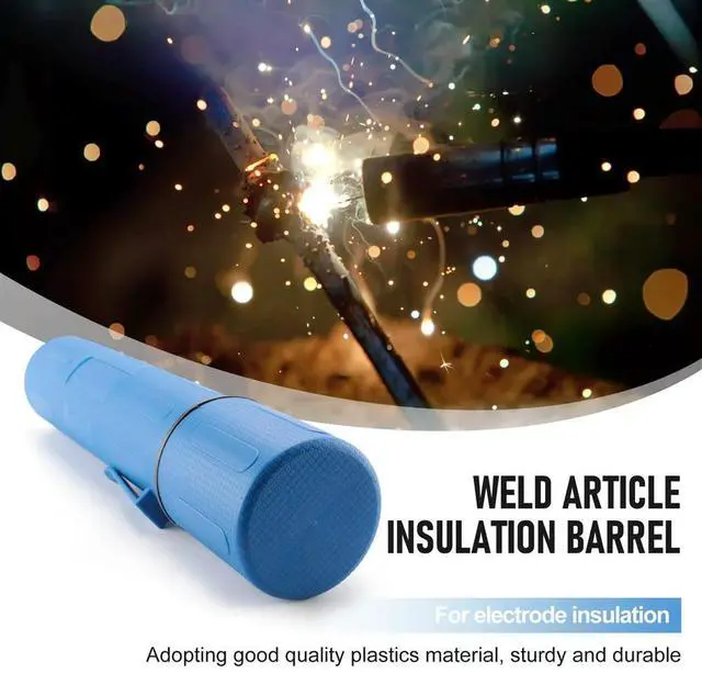 Alt view image 3 of 4 - 1PC 10LB Guard Welding Weld Electrode Rod Storage Tube Container Hold Cannister