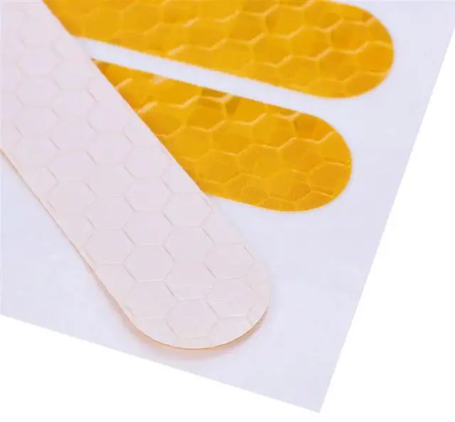 Alt view image 4 of 7 - Front Rear Wheel Cover Protective Shell Reflective Sticker For Ninebot Max G30 Scooter Accessories 80PCS, Yellow