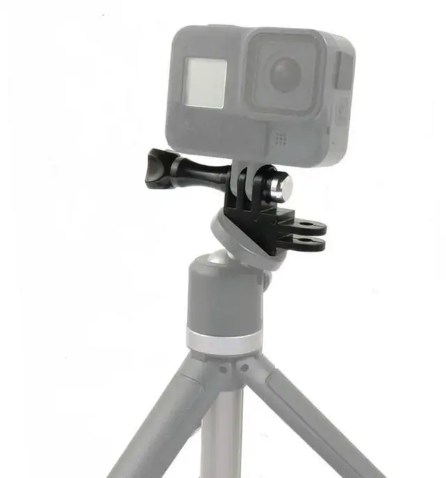 Main image of For Gopro 13 12 11 Action Camera Tripod Mount Screw Adapter 90 Degree Elbow 360 Degree Rotating Joint Connector Br