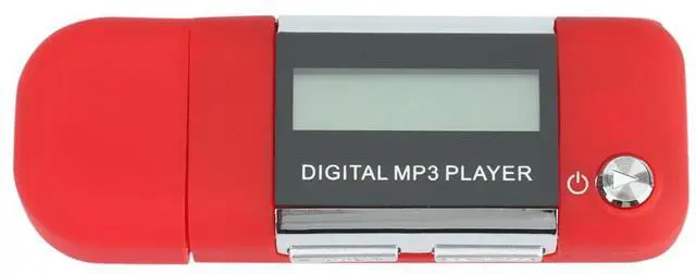 Main image of Mp3 Player 4GB U Disk Music Player Supports Replaceable AAA , Recording (Red)