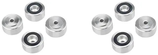 Alt view image 2 of 4 - 8 Pcs Speaker Stand Feet Fixing Feet Pad Shock Base Feet Stand Cover Foot Nail