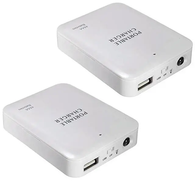 Main image of 2X Portable USB Power Bank Charger External Packing Box Charger Emergency Charger Charger