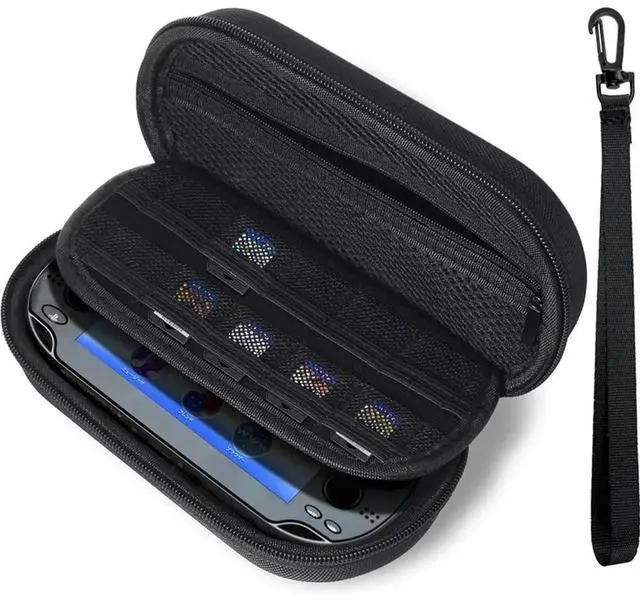 Alt view image 4 of 4 - Shockproof Waterproof Hard Shell Organizer Case Bag Dustproof Portable Storage Box For PS Vita 1000 For PSV 2000