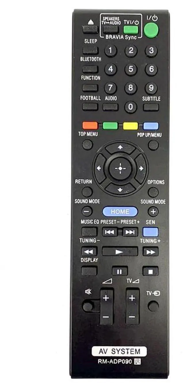 Alt view image 2 of 4 - 2X For RM-ADP090 Remote Control Replace For AV System HBD-E2100 DBD-E3100 BDV-E4100 BVD-E6100