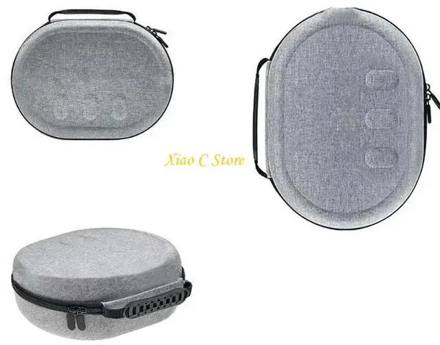 Alt view image 2 of 4 - Lightweight Travel Case For Quest3 Virtual Reality Gear Handbag Shell 2Zippers