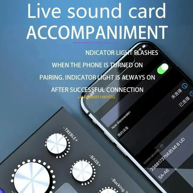 Alt view image 3 of 4 - Voice Changer Microphone Sound Card Voice Changer For PC Streaming phone