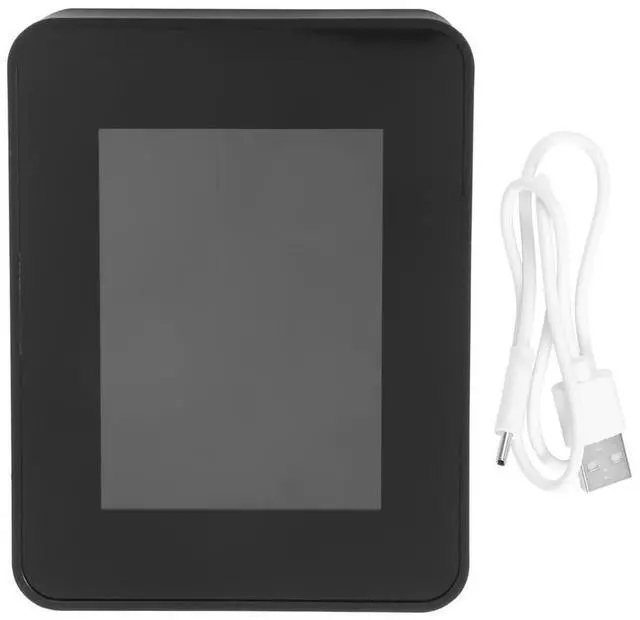 Alt view image 3 of 4 - 6 in 1 PM2.5 PM10 HCHO TVOC CO CO2 Air Detector CO CO2 Formaldehyde Monitor Home Office Air Tester,Black